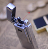 Windproof Ultra-Thin Metal Pulse Charge Usb Lighter